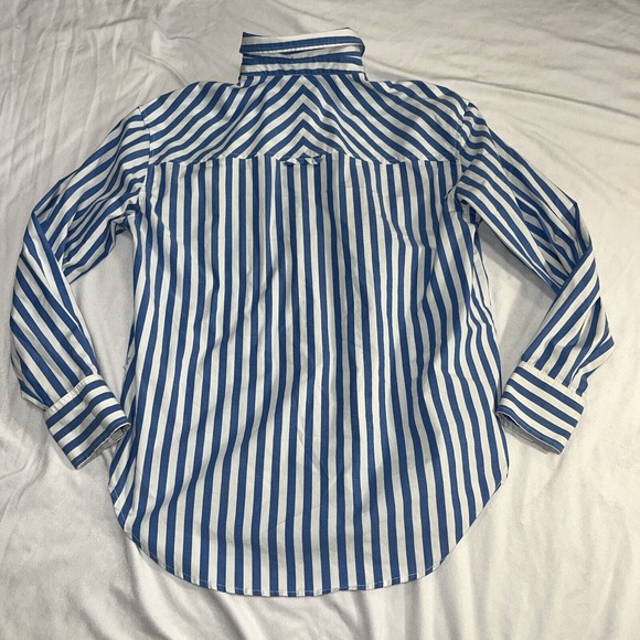 S Small Nautical Bethany Short Stripe Shirt CASA CABANA - Picture 12 of 13